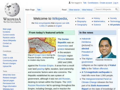Sites like en.wikipedia.org &
        Alternatives