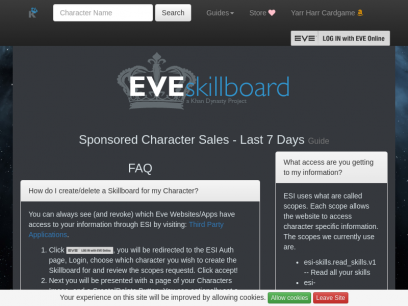 EveSkillboard
