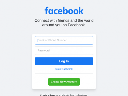 Facebook - Log In or Sign Up