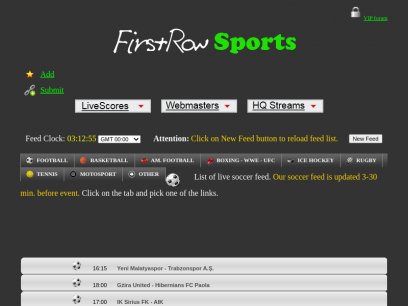 FEED2ALL - FIRSTROW Football Streams