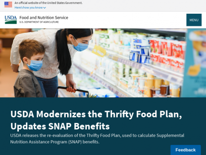 USDA Food and Nutrition Service | USDA-FNS