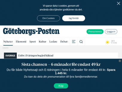 Göteborgs-Posten | Nyheter från Göteborg, Sverige &amp; världen