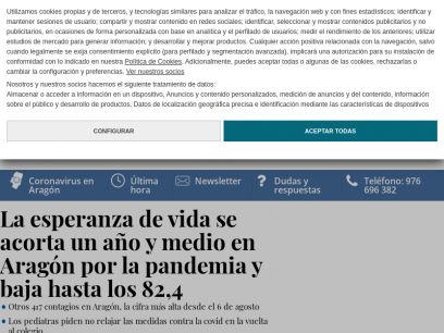
                                Heraldo de Aragón | Noticias de Zaragoza, Huesca y Teruel