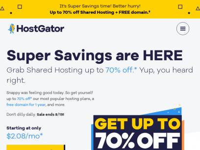 Web Hosting - 2021's Best Website Hosting | HostGator