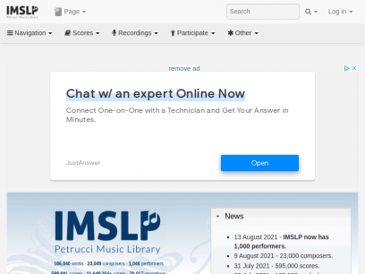 Sites like imslp.org &
        Alternatives