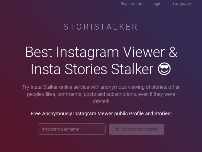 Instagram Stories Viewer Anonymously ❤️ Best Insta Stalker! ❤️ View Profile &amp; Story Online &amp; Download