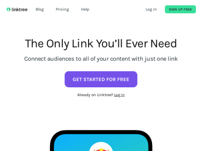 Linktree™  | The Only Link You'll Ever Need