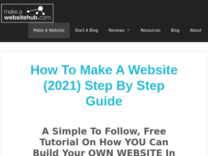 Make a Website in Just 1 Hour With This Easy Guide - 2021