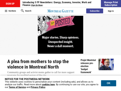 Home | Montreal Gazette | Montreal Gazette