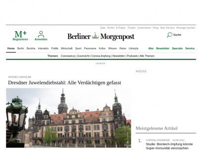 Aktuelle Nachrichten aus Berlin und der Welt - Berliner Morgenpost 