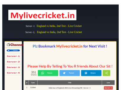 mylive cricket world cup