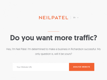 Neil Patel: Helping You Succeed Through Online Marketing!