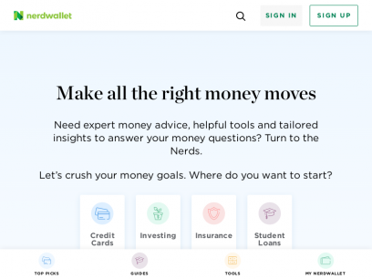NerdWallet: Make all the right money moves