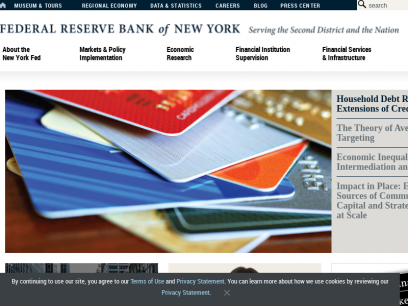 FEDERAL RESERVE BANK of NEW YORK - Serving the Second District and the Nation - FEDERAL RESERVE BANK of NEW YORK