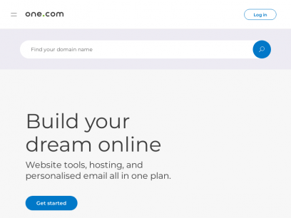 One.com Web hosting&nbsp;&nbsp;-&nbsp;&nbsp;Domain &bull; Hosting &bull; E-mail&nbsp;&nbsp;