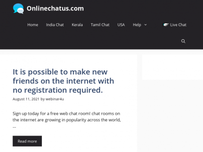 Signup chat no live Free Chat