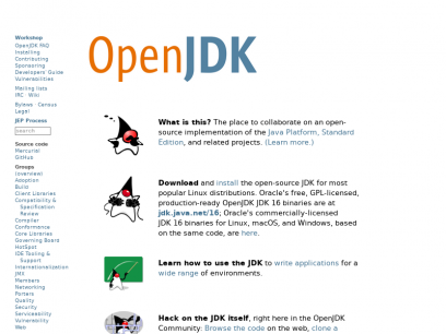 Sites like openjdk.java.net &
        Alternatives
