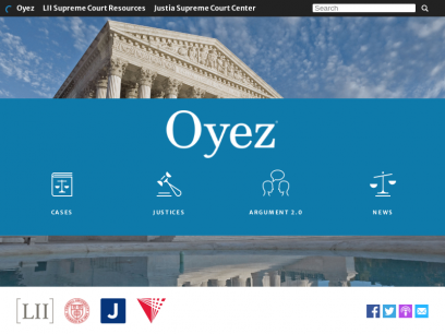 Sites like oyez.org &
        Alternatives