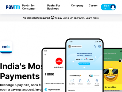 Paytm.com – Recharge &amp; Utility Payments, Entertainment, Travel, DTH,  Wallet &amp; Payments