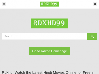rdx hd watch