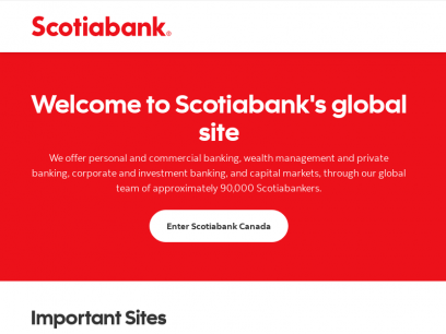 Scotiabank Global Site