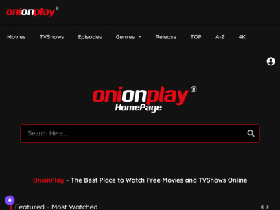 OnionPlay - Watch Latest Movies And TVShows Online Free