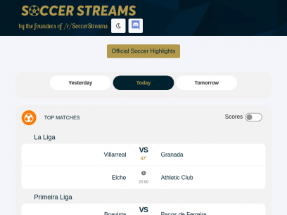 Reddit Soccer Streams | Soccer Streams | The Original SoccerStreams