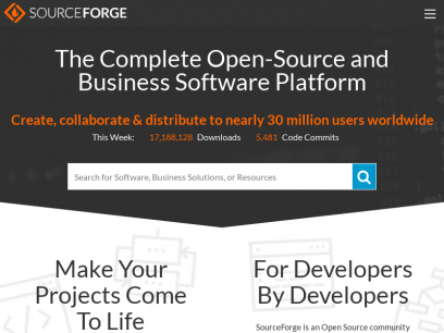 SourceForge - Download, Develop and Publish Free Open Source Software
