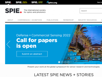 SPIE Homepage