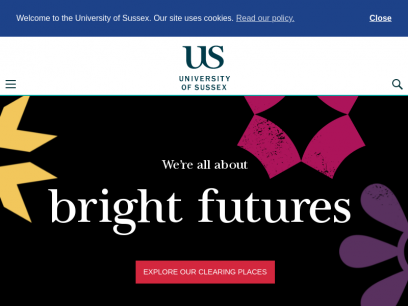 University of Sussex - a leading, research-intensive university