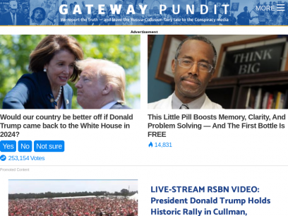 The Gateway Pundit - Where Hope Finally Made a Comeback