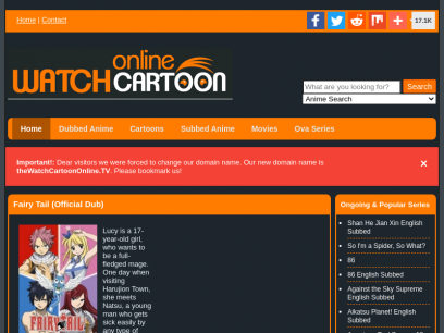 Watch Cartoons and Anime Online in HD for Free