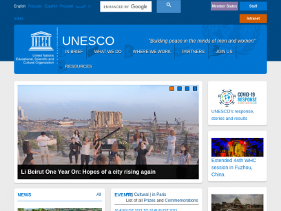 Sites like unesco.org &
        Alternatives