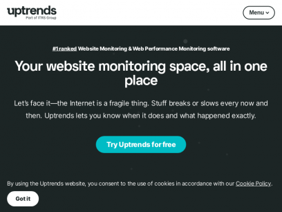 Website Monitoring and Web Performance Monitoring | Uptrends
