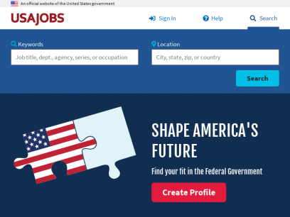 USAJOBS - The Federal Government&#39;s official employment site