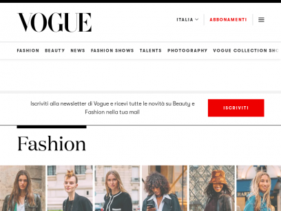 Vogue Italia: fashion, beauty, news | Vogue Italia