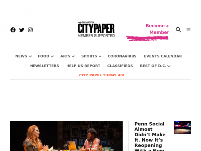 Washington City Paper: The Free Source for Local News in D.C.