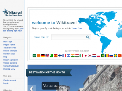 Wikitravel - The Free Travel Guide