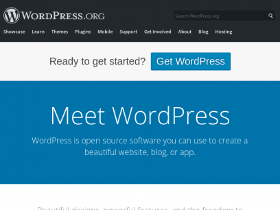 Blog Tool, Publishing Platform, and CMS &mdash; WordPress.org