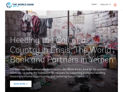 World Bank Group - International Development, Poverty, &amp; Sustainability