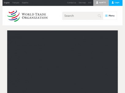 World Trade Organization - Home page - Global trade