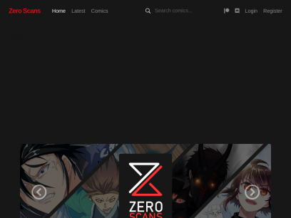 Zero Scans - Homepage