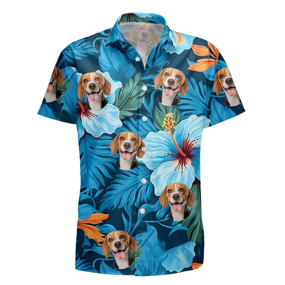 Beagle Dog Hawaiian Shirts for Men Women