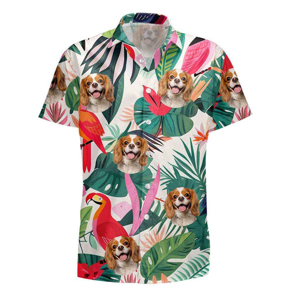 Cavalier King Charles Spaniel Dog Hawaiian Shirts for Men Women