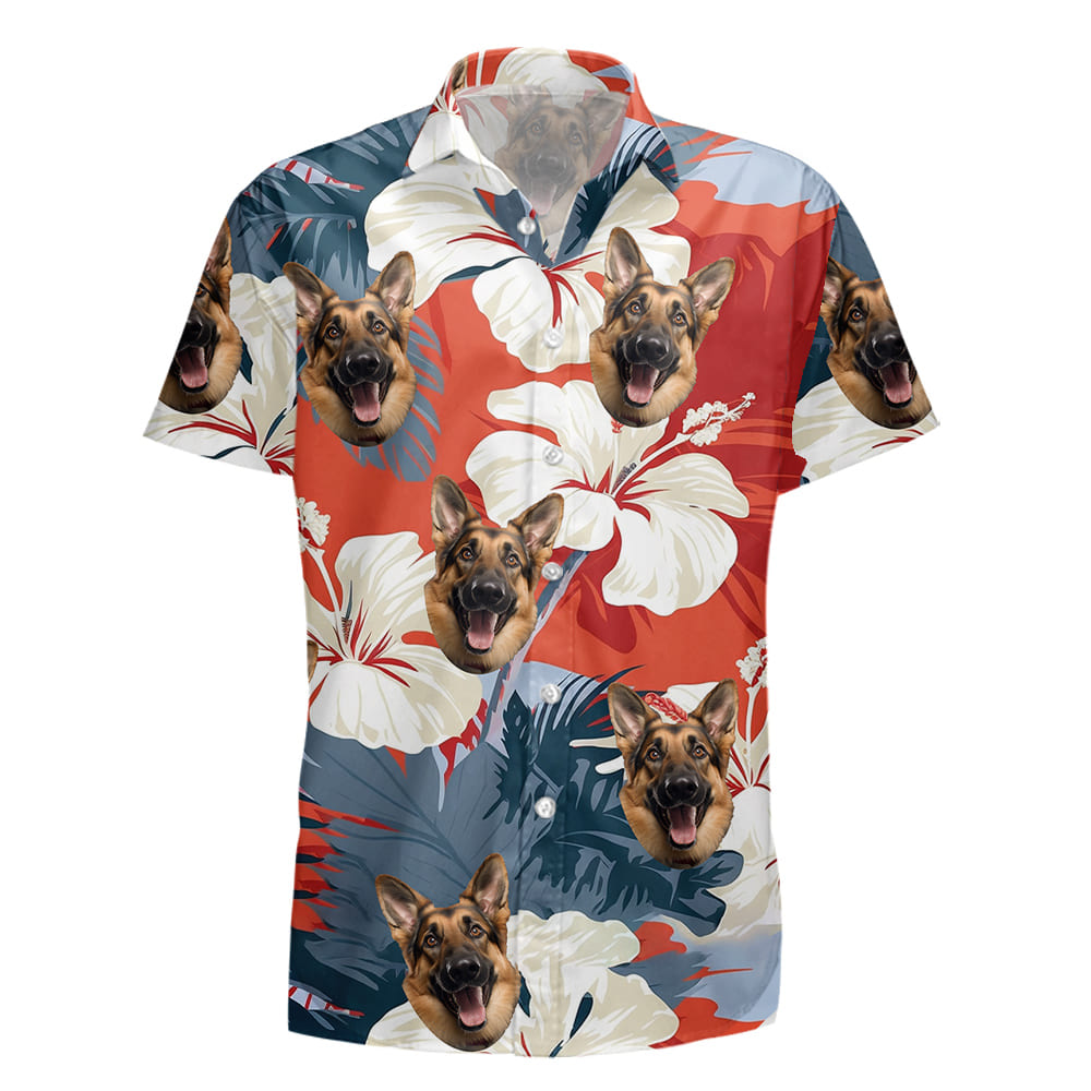 German Shepherd Dog Hawaiian Shirts for Men Women