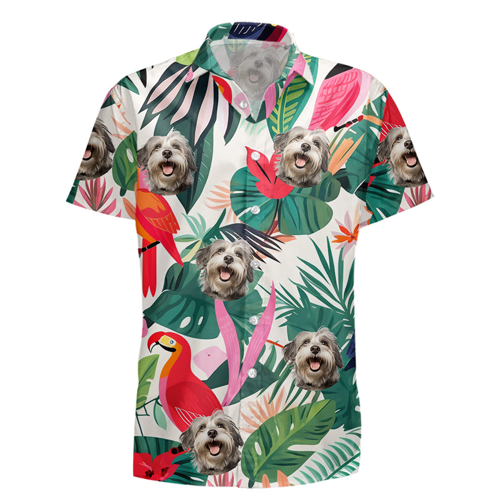 Havanese Dog Hawaiian Shirts for Men Women