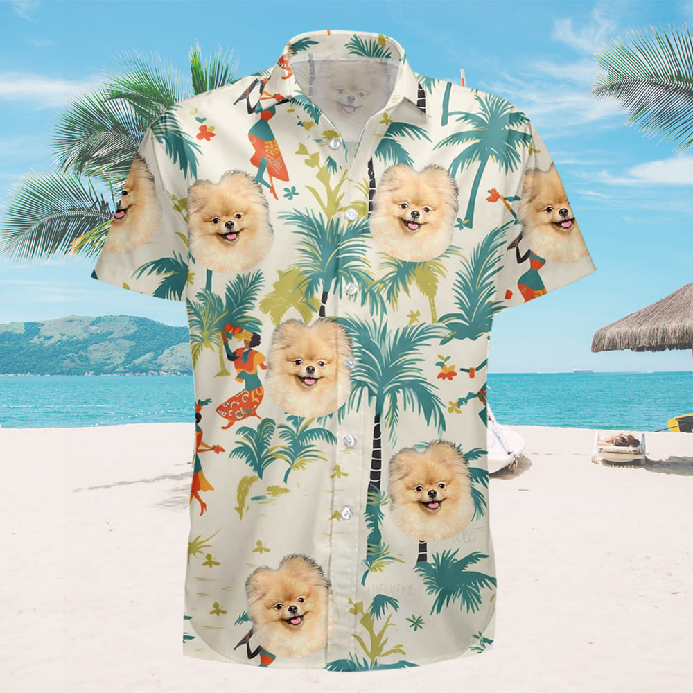 Custom Pet Face – Personalized Hawaiian Shirt