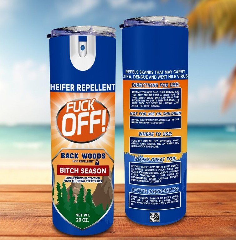 F*CK OFF  Be Gone Tumbler