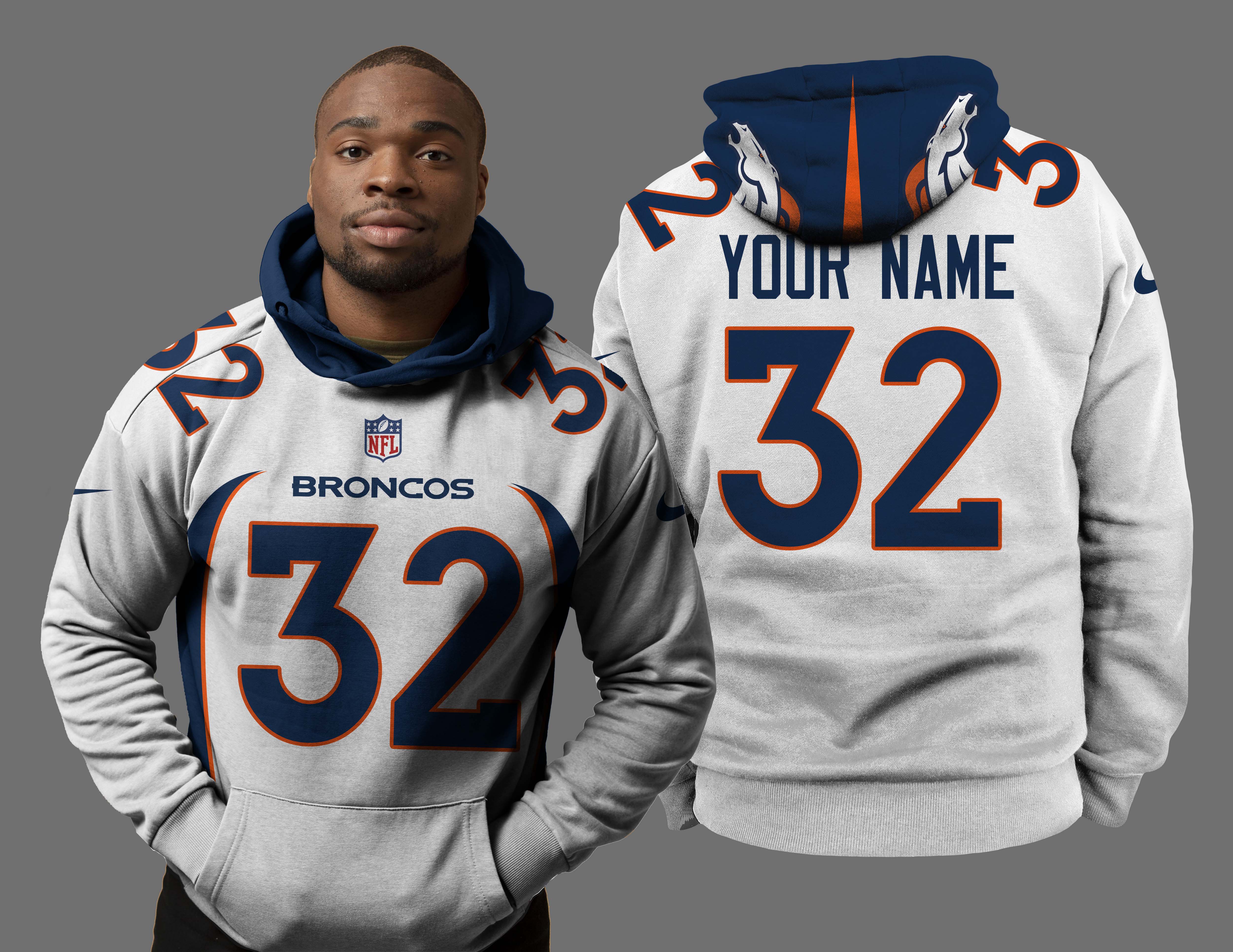 Denver Broncos NFL Teams Hoodie PT48099
