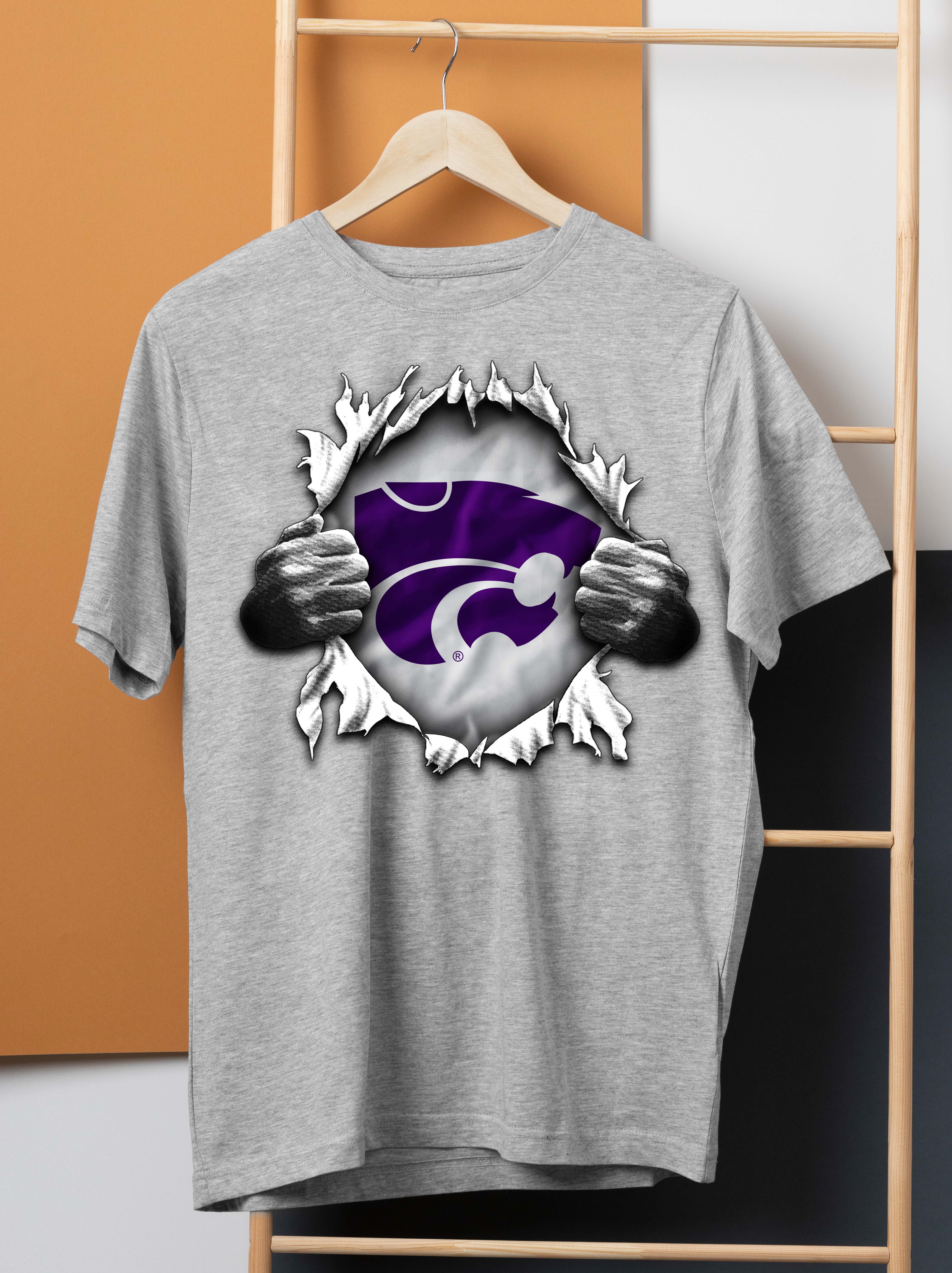 Kansas State Wildcats NCAA Team Superman Shirt PT50748